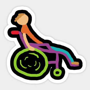 Wheelchair Sticker